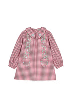 Gatsby dress Pink check