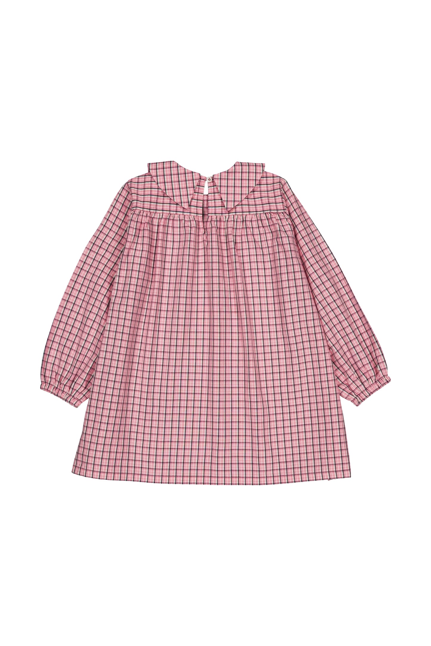 Gatsby dress Pink check
