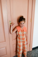 Cordelia Overall_Melon Check / Latte