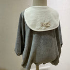 Organic bib_White