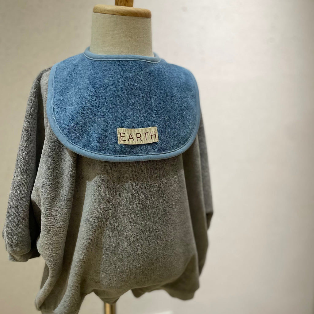 Organic bib_Blue