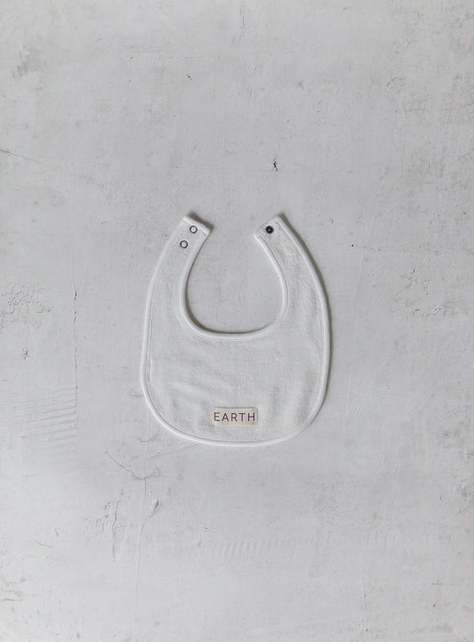Organic bib_White