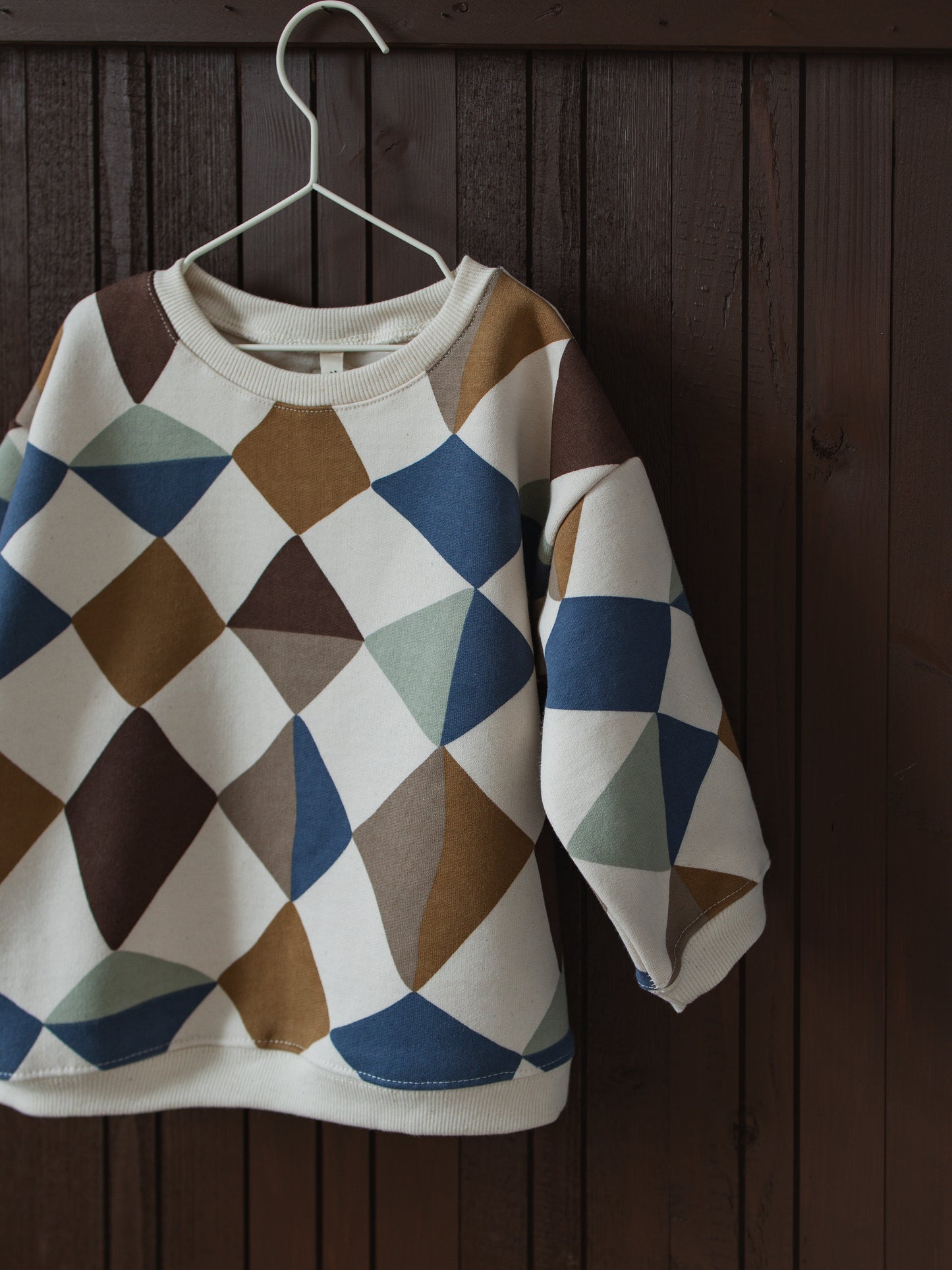 Kite Patchwork Sweatshirt Undyed