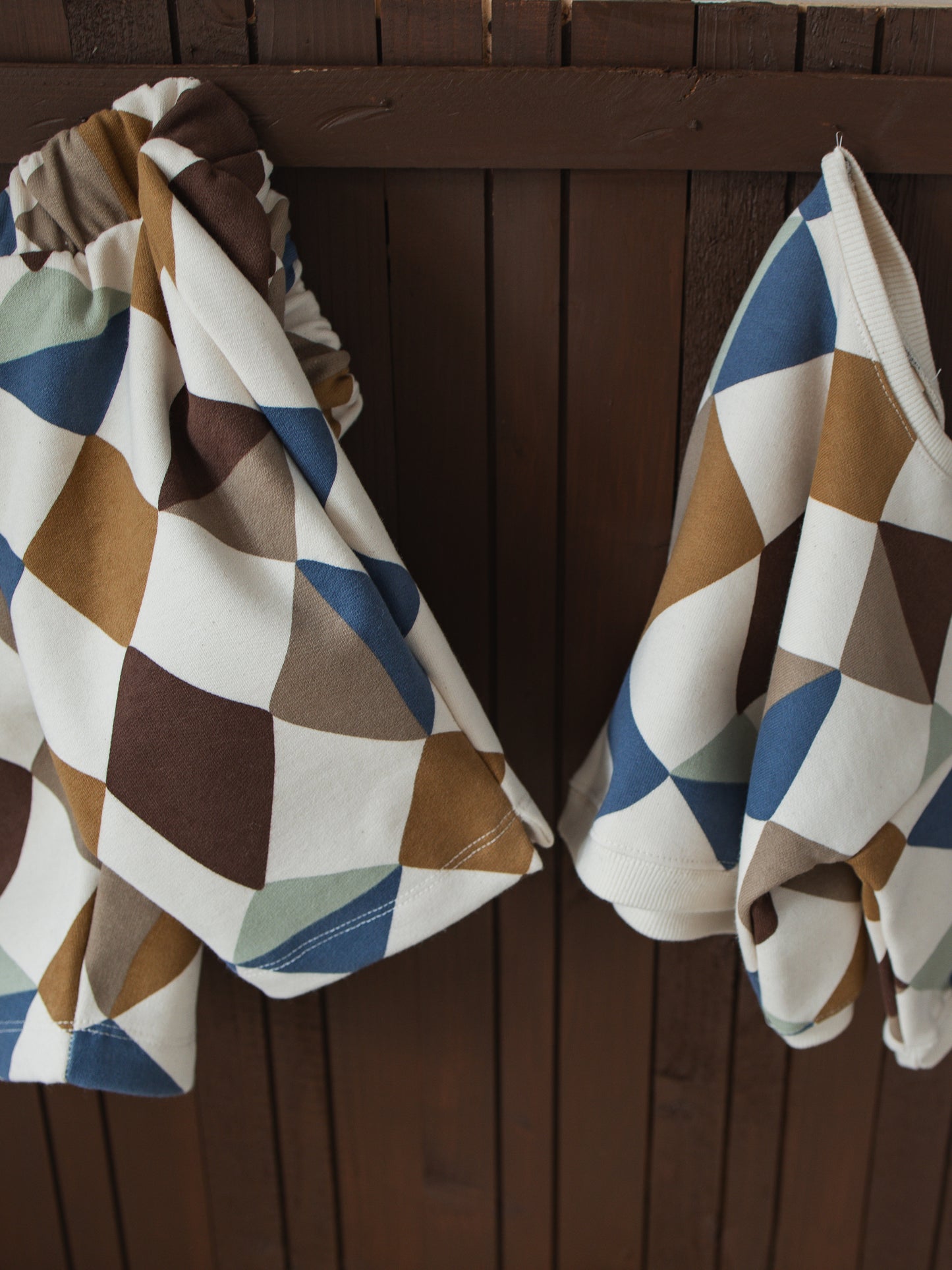 Kite Patchwork Sweatshirt Undyed