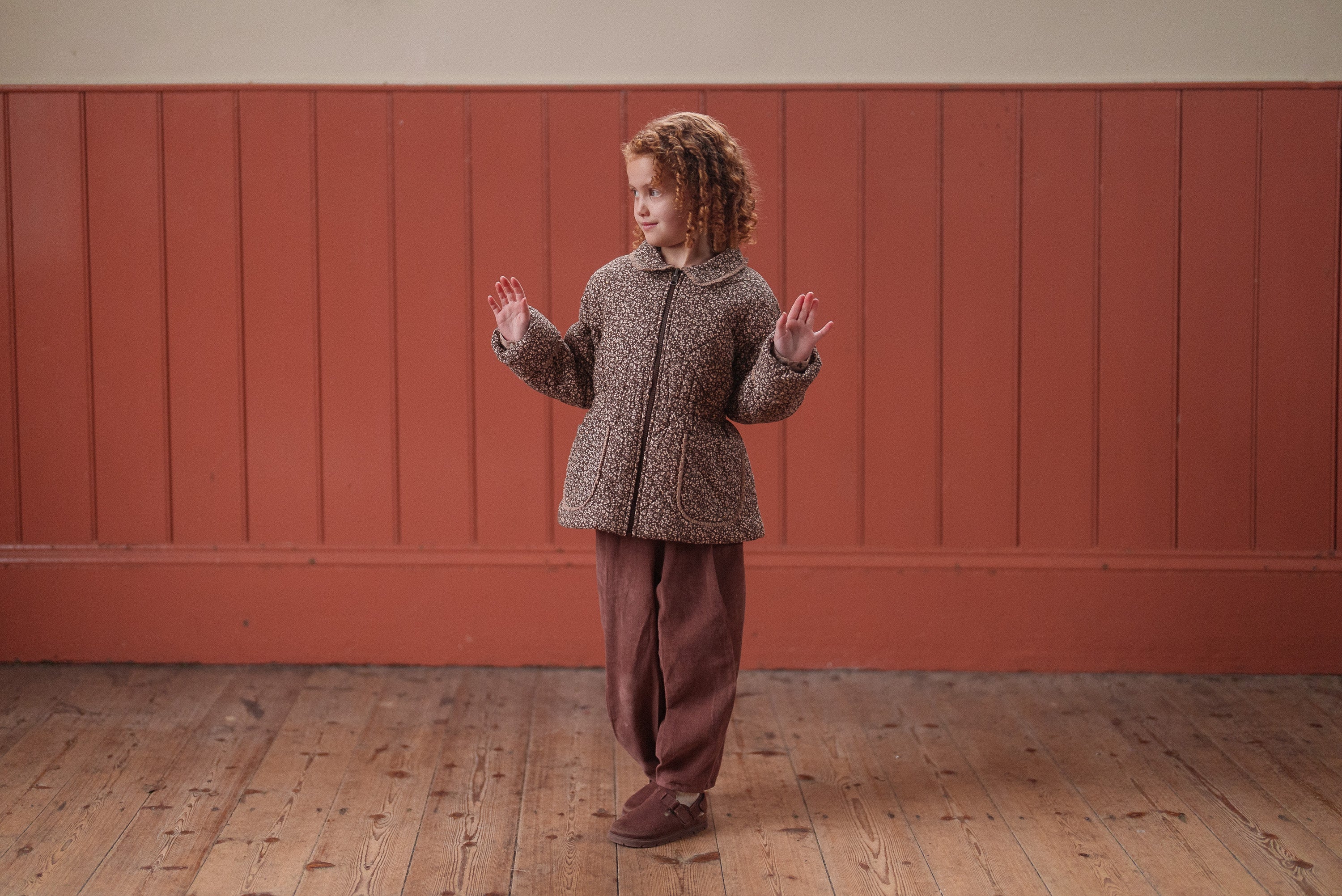 LCC　Elsie Jacket Bracken Floral LAST. 1 ] Elsie Jacket Bracken Floral – ARIRO