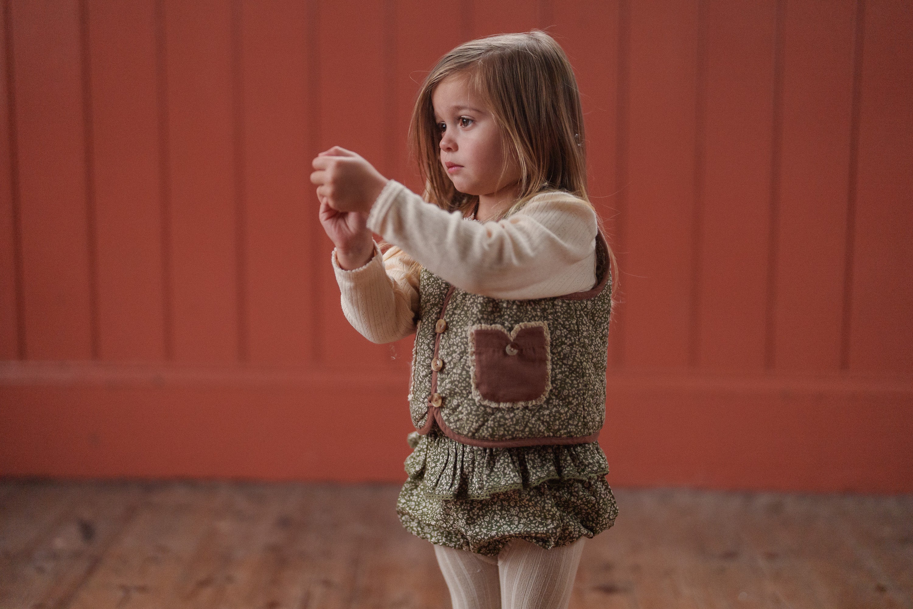 Bay Waistcoat Combe Floral