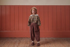 Jessica Trousers Velvet in Nutmeg