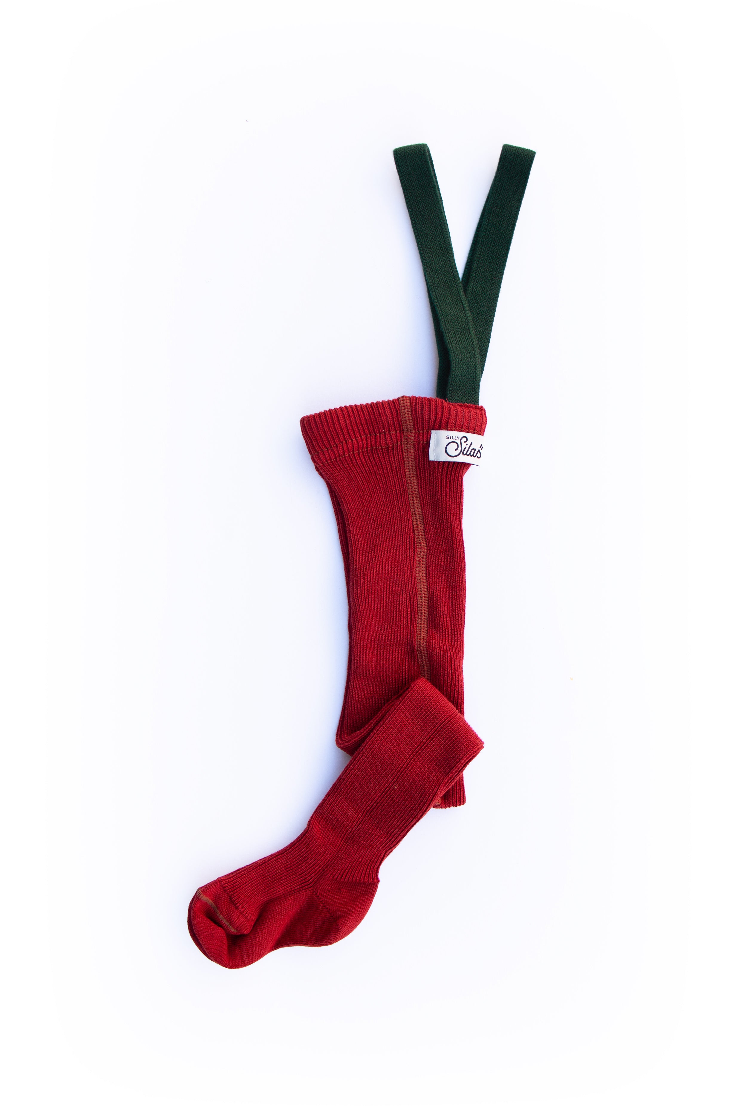Footed_Classic Footed_Maple Leaf x Dark Forest Green