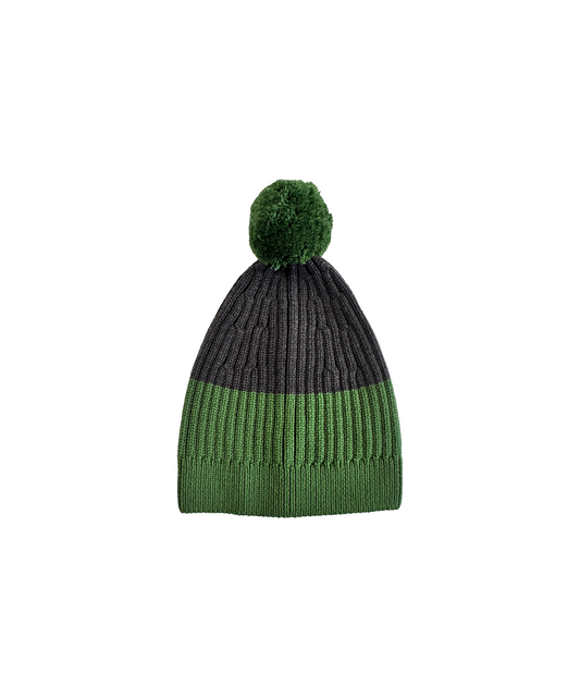 GWYLLION BEANIE_MONSTERA / UMBER