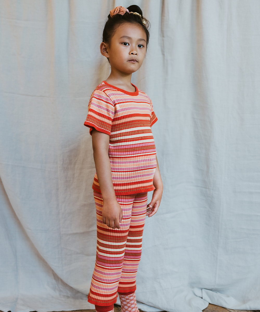 SOLVA PANTS_ROSE GARDEN STRIPE