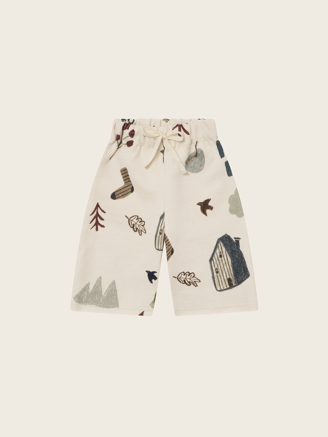 Cosy Wild Wide Leg Pants Undyed
