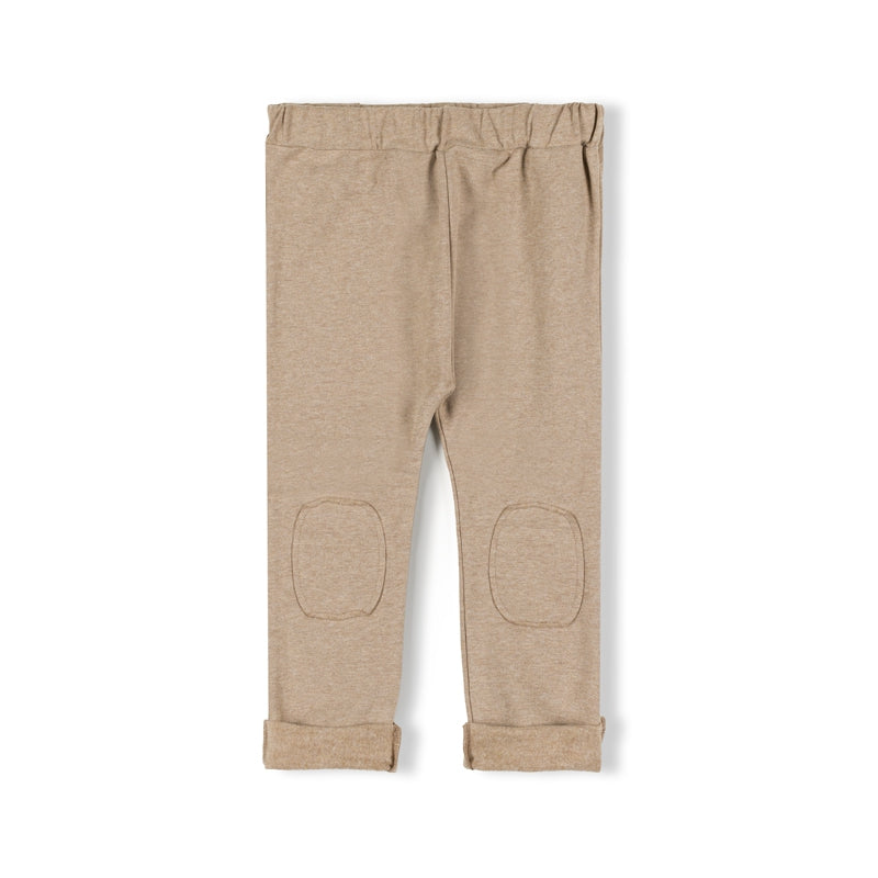 Patch pants_Pebble