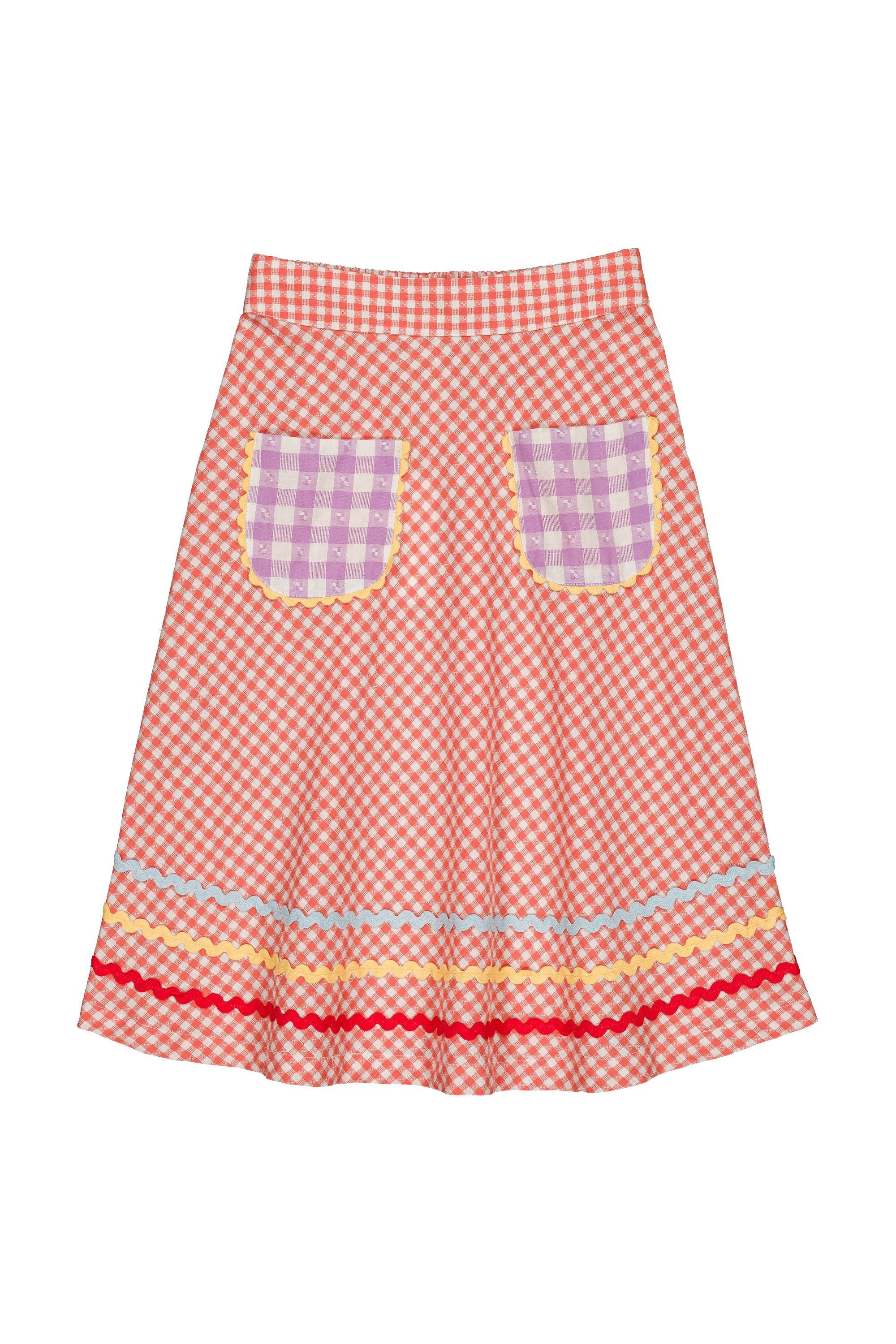 Pauline skirt Emberglow