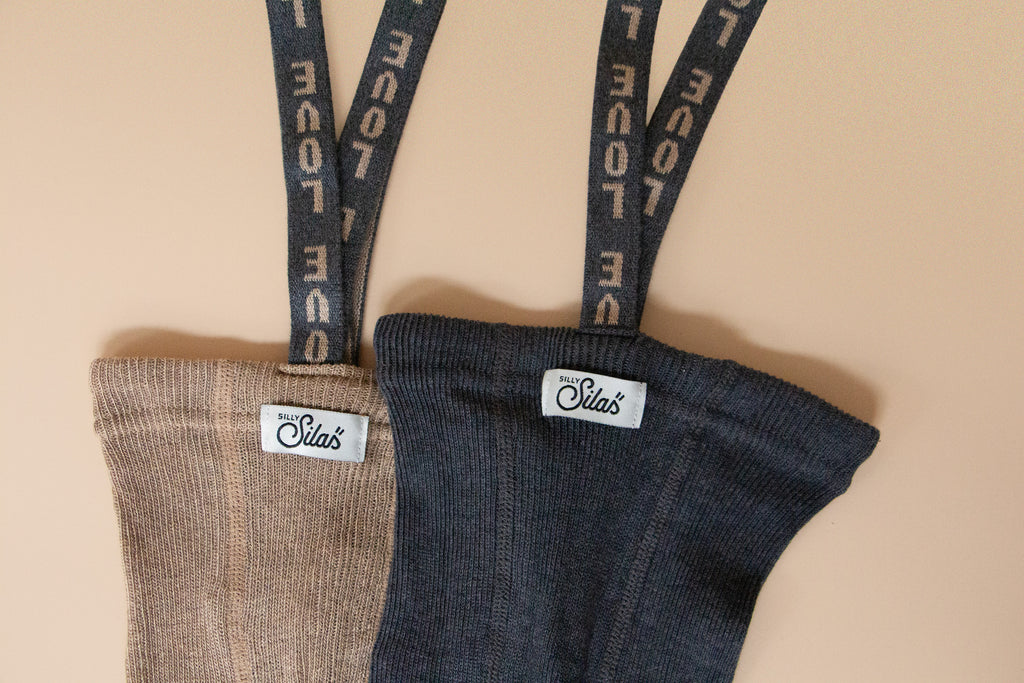 SILLY Silas｜Footless Collection_Dark Grey Patterned