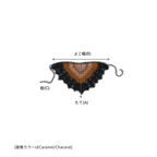 Olivia Crochet Scarf_Caramel/Chacoral