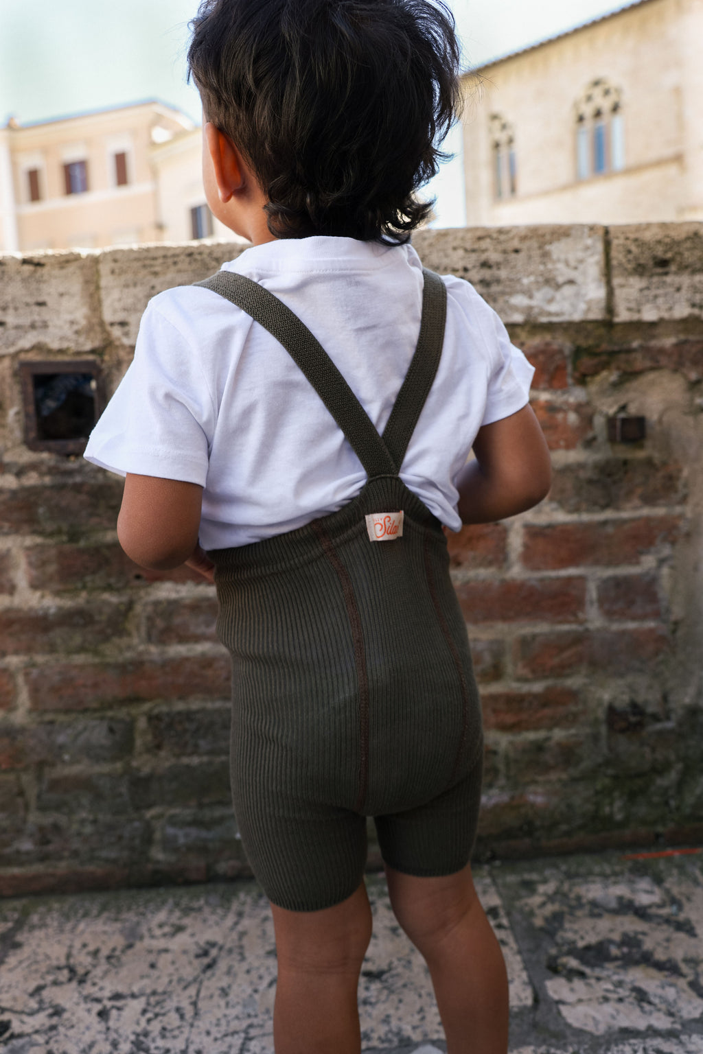 Shorty Tights Collection_Seaweed Brown