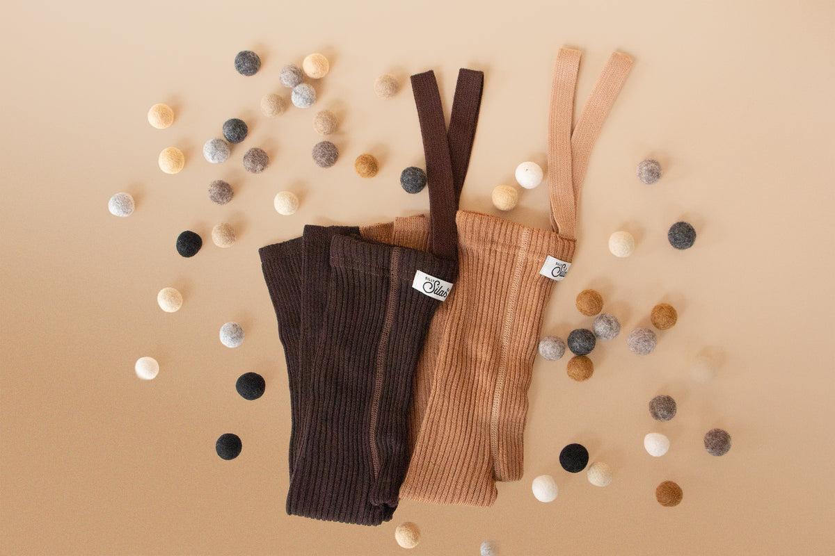 SILLY Silas｜ Wooly Footless_Espresso Brown