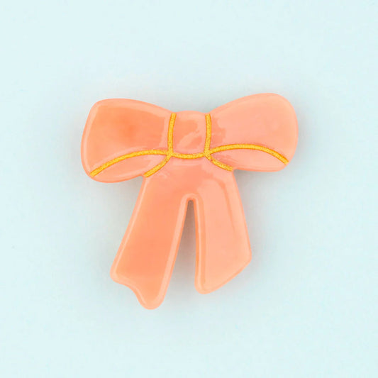 Pink Ribbon Hair Clip