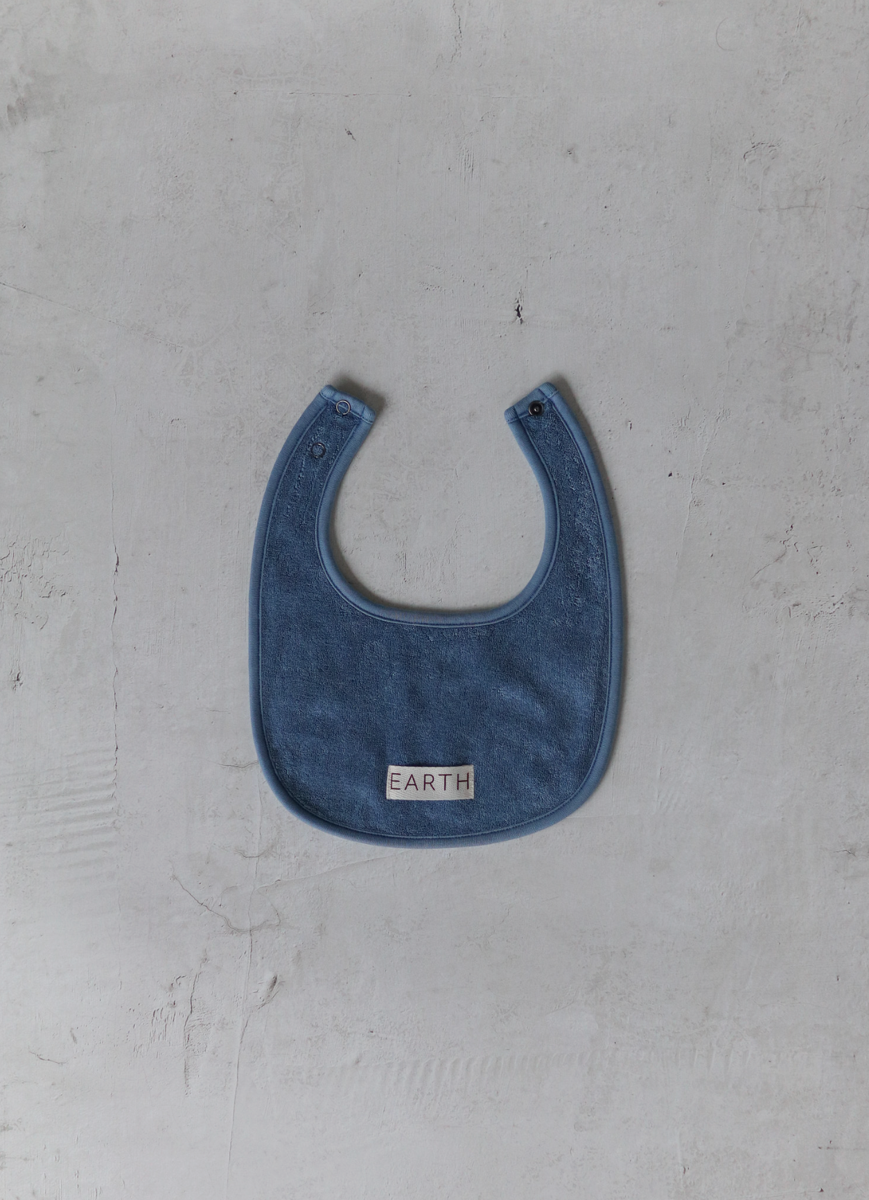 earth-organic-bib-blue　スタイ　ビブ