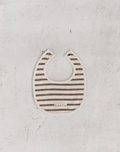 earth-organic-bib_brown stripe スタイ ビブ ベビー