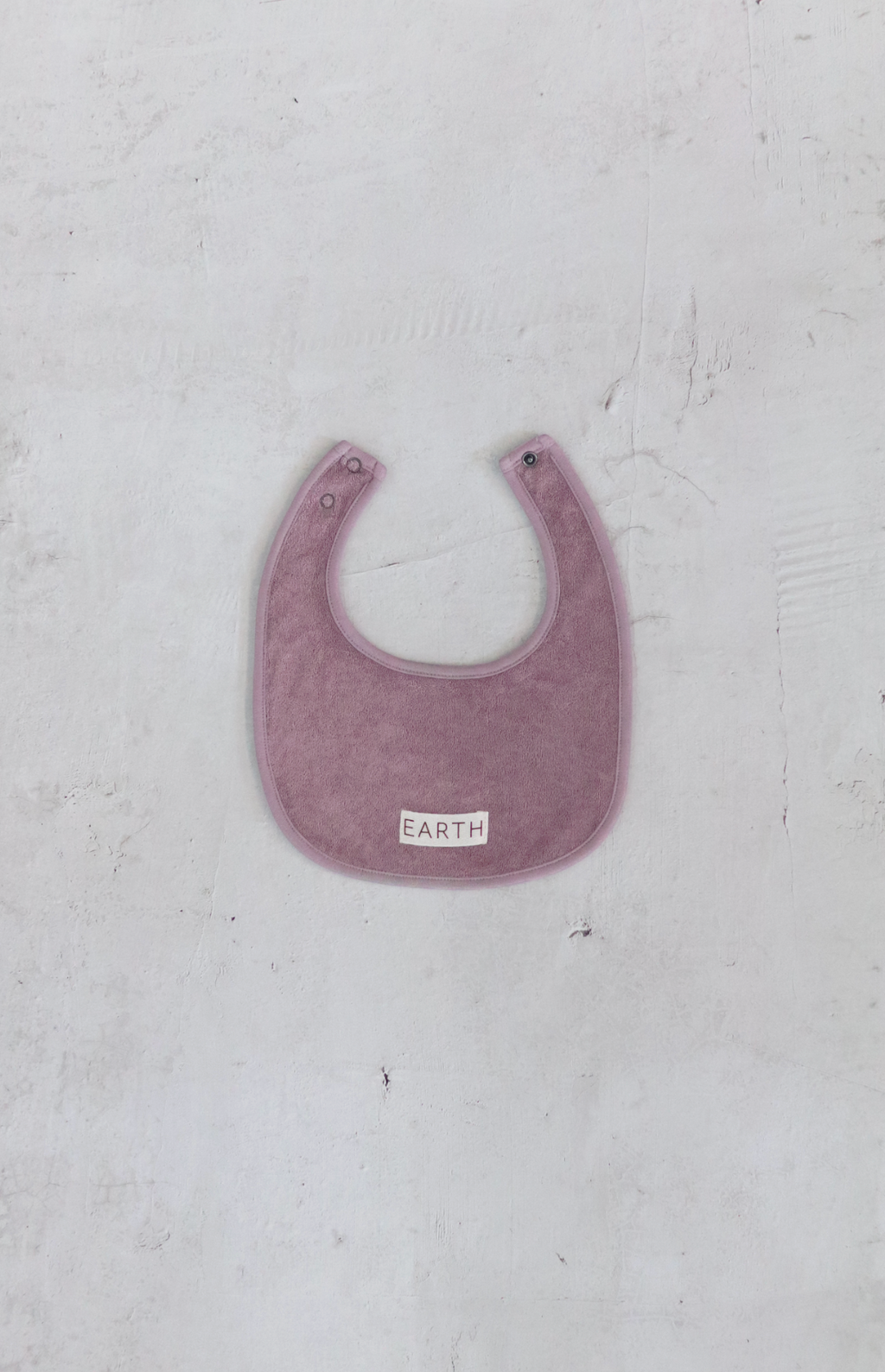 earth-organic-bib_cotton-lavender スタイ ビブ ベビー
