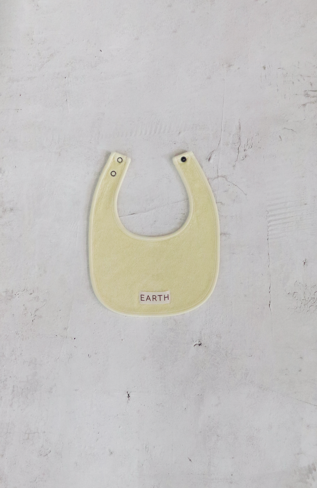 earth-organic-bib_cream-yellow スタイ ビブ ベビー