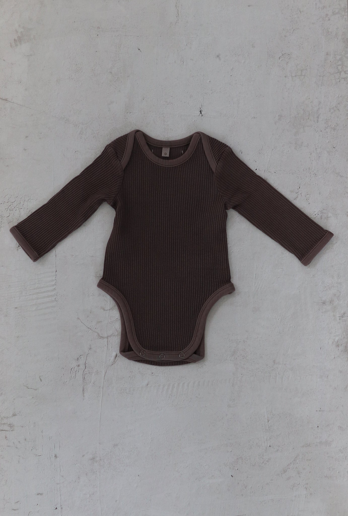 [ LAST. 1 ] Longsleeve baby suit_Brown