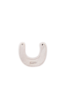 EARTH｜Organic new born bib_Ecru cream