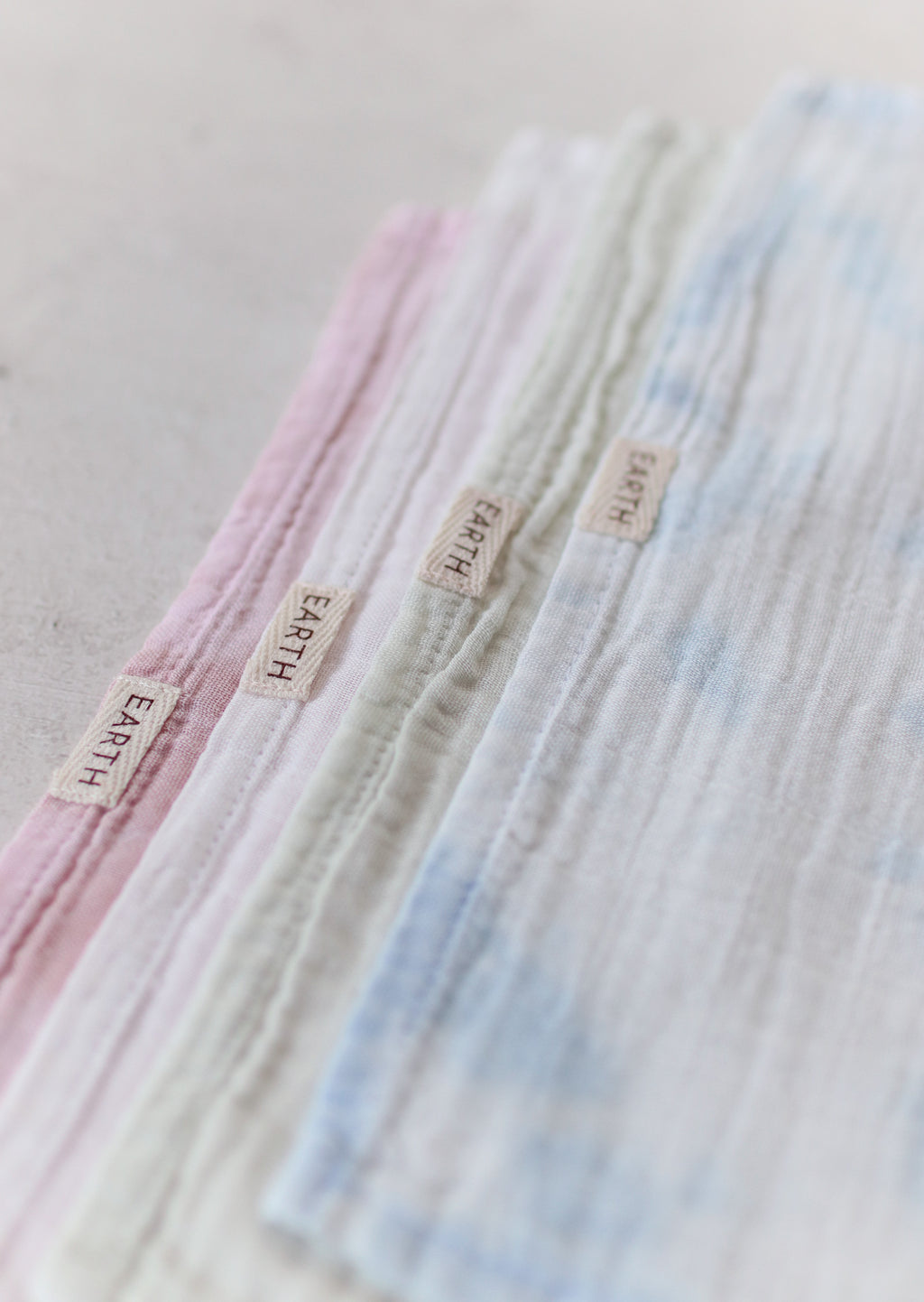 EARTH｜Plant dyed organic cloths set_Tie dye