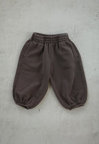 organic_french_terry_bottom_brown トップス　キッズ　ベビー　韓国子供服 earth