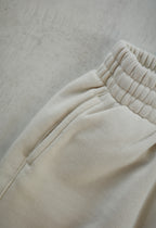 EARTH｜Organic French terry bottom_Cream