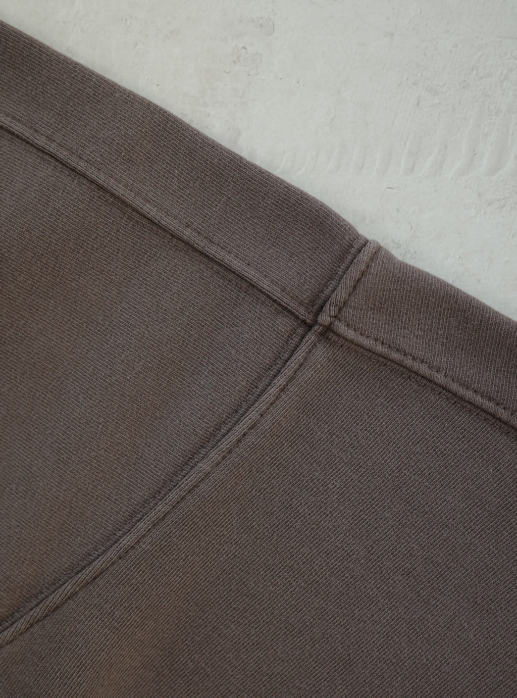 EARTH｜Organic French terry top_Brown