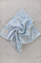EARTH｜Hand tie swaddle_Blue tie dye