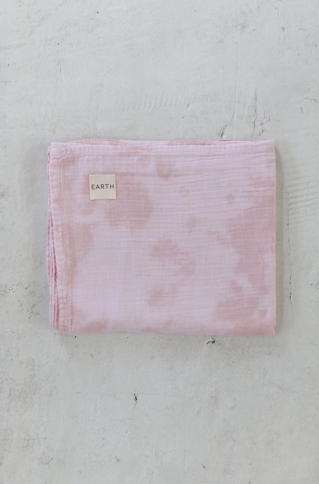 EARTH｜Hand tie swaddle_Green tie dye